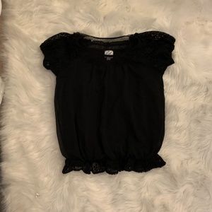 Fancy black blouse